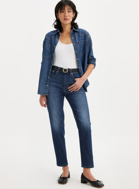 Levi’s/李维斯女士高腰BF牛仔裤85873-0130