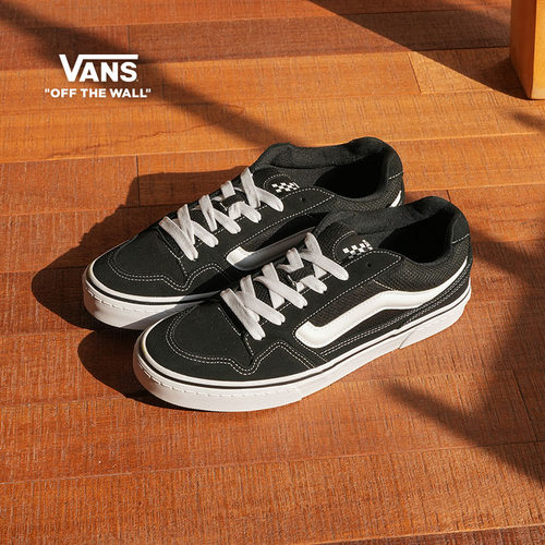 Vans范斯 Caldrone黑色胖胖鞋美式复古男鞋板鞋VN0A5JM2BA2