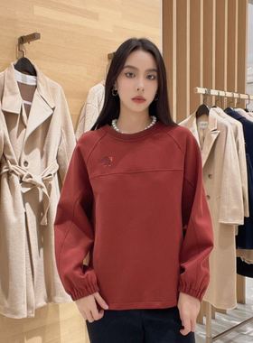 菲姿 女士收口简约套头卫衣F2F533