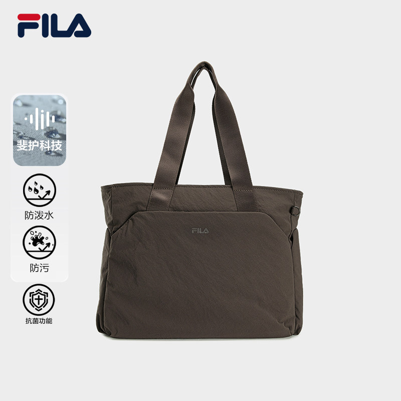 FILA 斐乐官方女新款提包日常通勤休闲包单肩挎包F13W633164F