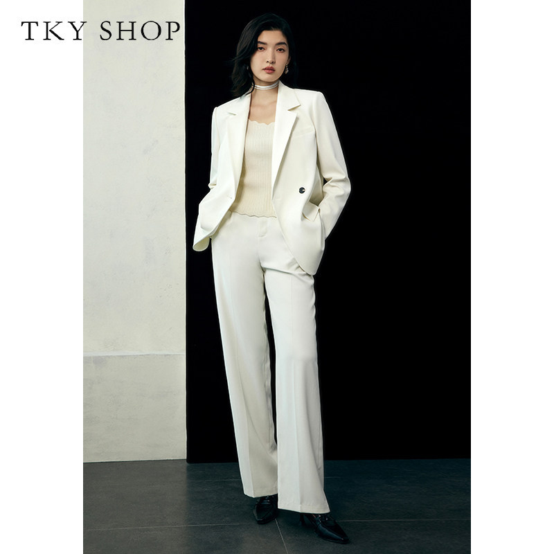 TKY SHOP女士休闲长袖便西10H1CA06C113