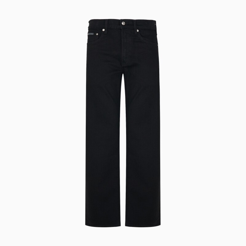 CK Jeans26年四季款男士美式复古黑色直筒牛仔裤4RE768G