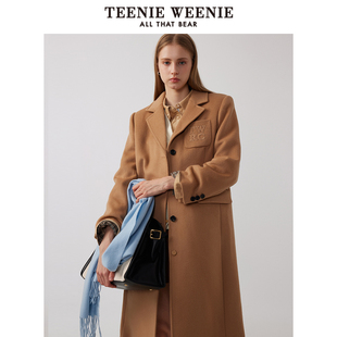 TeenieWeenie小熊 简约 大衣 外套女