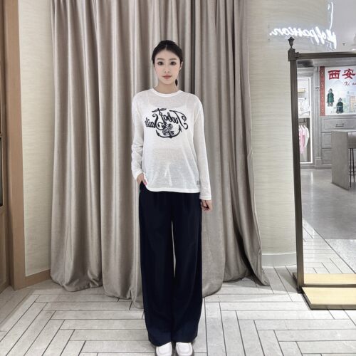 Teenie Weenie女士简约时尚梭织长裤(WOVEN PANTTTTC2624W2B