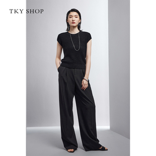 TKY SHOP女士简约时尚针织衫10H1LA01M023