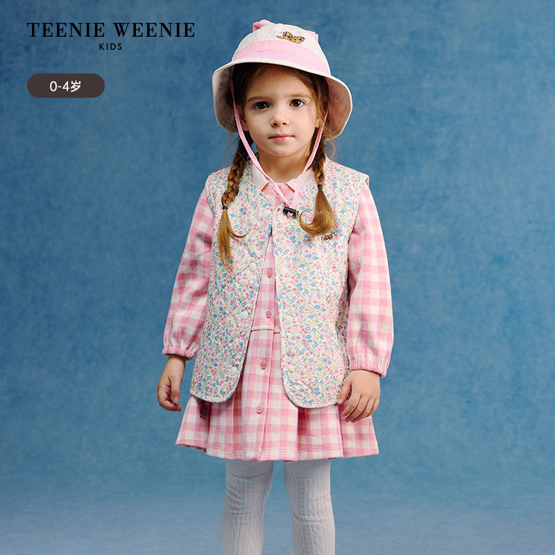TeenieWeenie Kids小熊童装 女宝宝可爱 外套