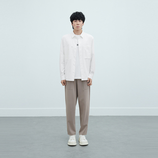 MM麦檬男装春宽松运动风休闲长裤9F3150591