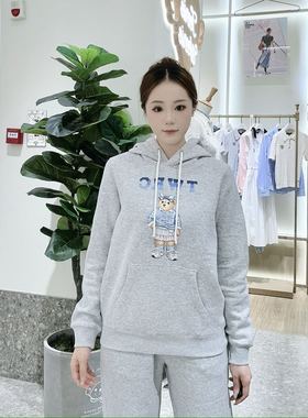 Teenie Weenie女士小熊时尚休闲卫衣TTMW25OT03Z