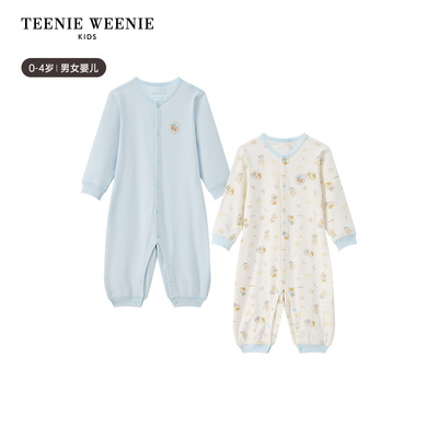 TeenieWeenie Kids小熊童装 男女婴儿宝宝哈衣爬服两件套