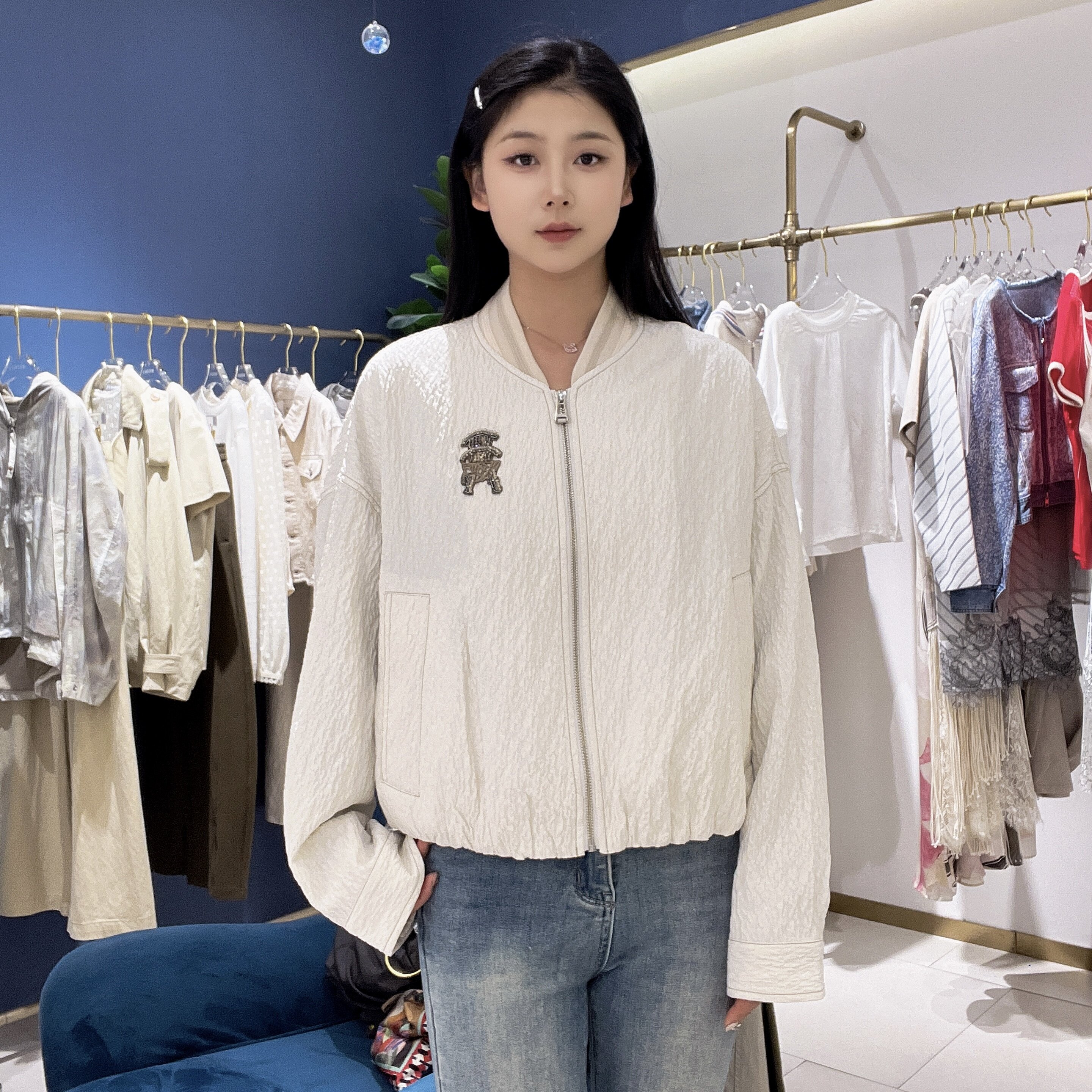 谜底女士时尚简约外套261MW0207
