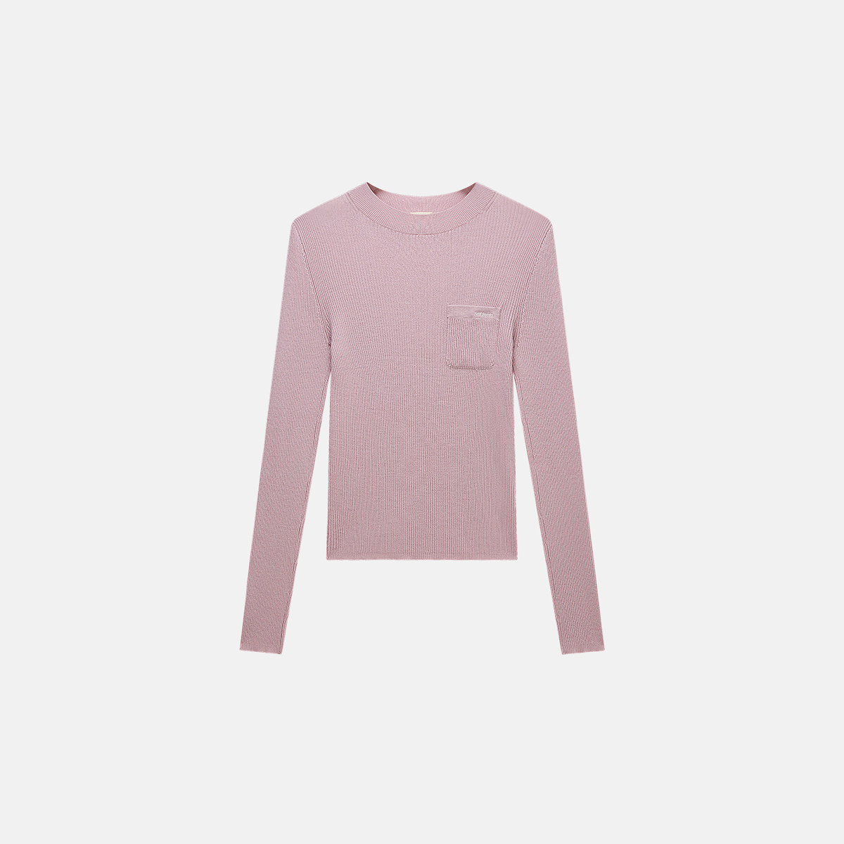 秀场同款|【Woolmark认证】欧时力 100%羊毛坑条毛衣2025冬季新品