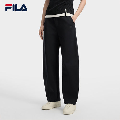 FILA 斐乐官方女士针织长裤2026春季新基础直口休闲裤F11W613609F