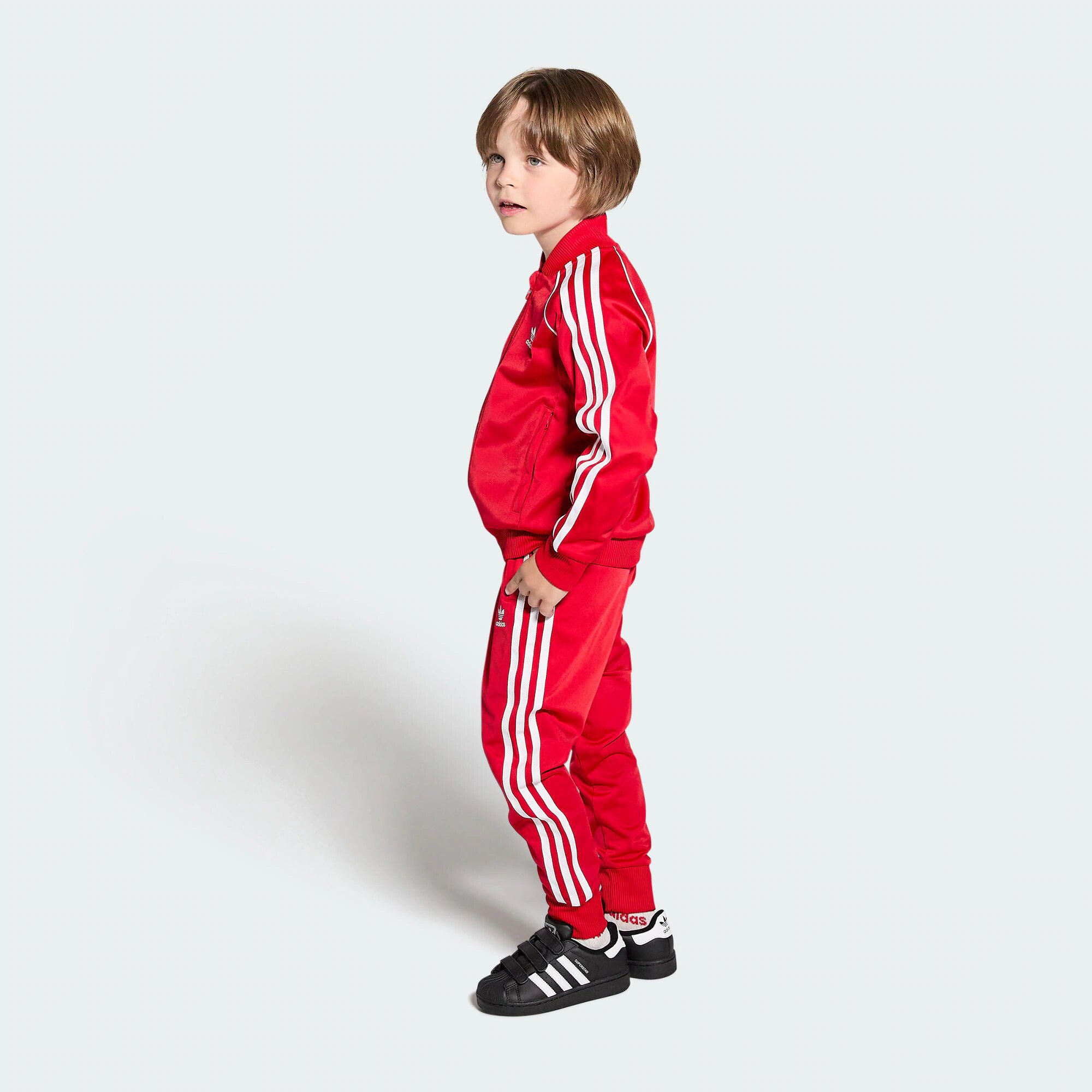 adidas阿迪达斯三叶草男女鞋经典魔术贴贝壳头板鞋运动鞋JI3989