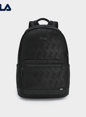 FILA 斐乐官方男士背包多隔层商务双肩大容量电脑包F13M543103F