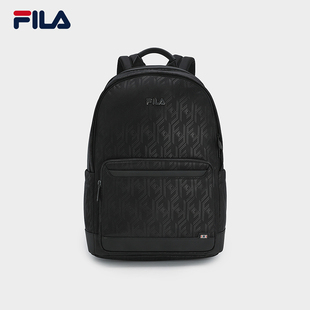 FILA 斐乐官方男士背包多隔层商务双肩大容量电脑包F13M543103F