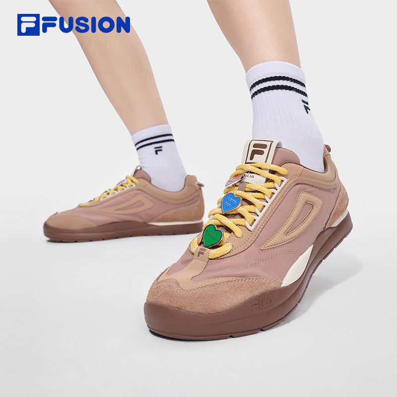 BOBOBLING丨FILA FUSION 斐乐薄底板鞋男鞋2026秋T12M632414F