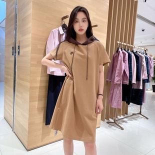 菲姿 连衣裙F3B411 女士连帽宽松卫衣式