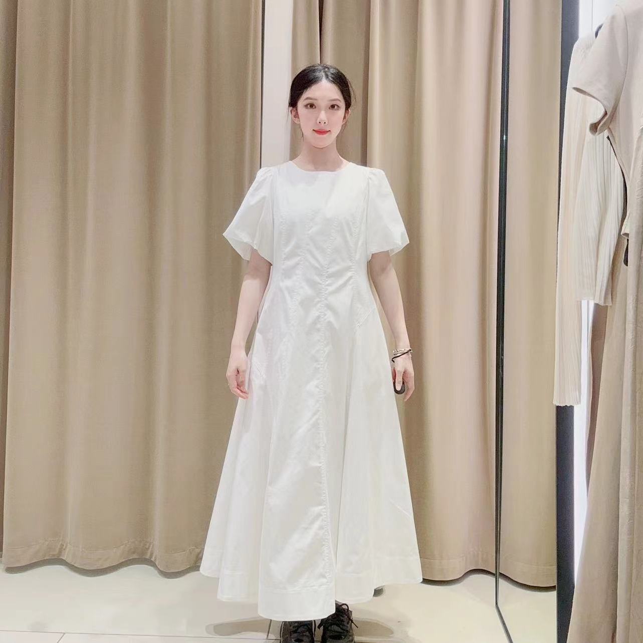 欧海一生女士休闲气质白月光连衣裙T5051CC20221