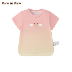 paw in paw 卡通小熊变型T恤(TRANSFORMED ROUND)(RA)PBRAG6392E