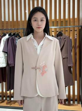 FEIZI菲姿女士时尚简约外套F4A142