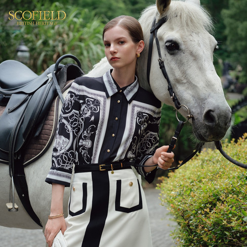 Scofield女衬衫