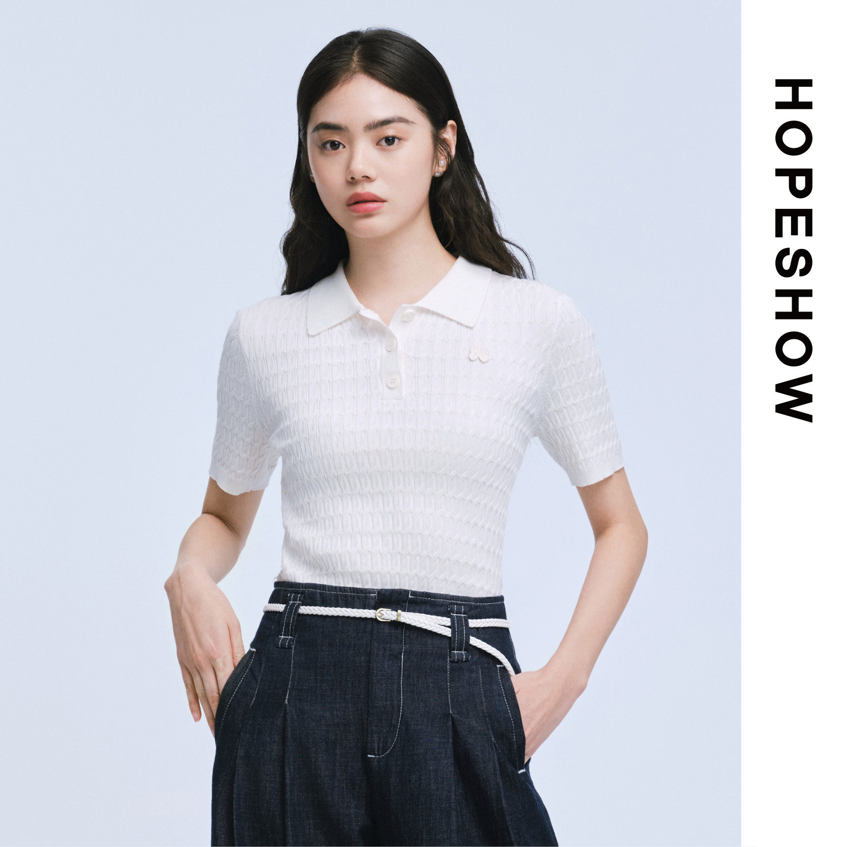 HOPESHOW/红袖针织衫89125140107