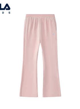 【抗菌功能】FILA斐乐儿童童装长裤2025年冬季新款女K12G542602