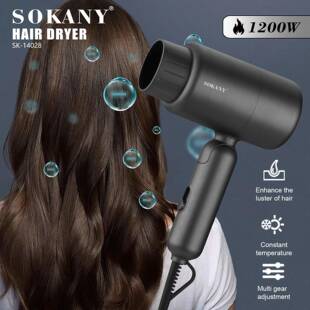 SOKANY14028吹风机跨境家用可折叠便携式吹风筒外贸发廊电吹风