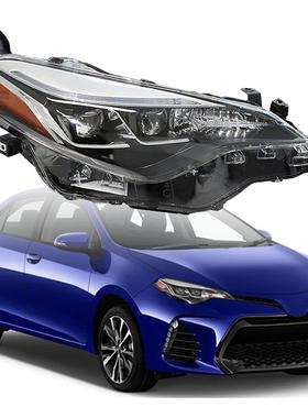 适用于丰田2017款卡罗拉Corolla ae170美版大灯led大灯透镜大灯