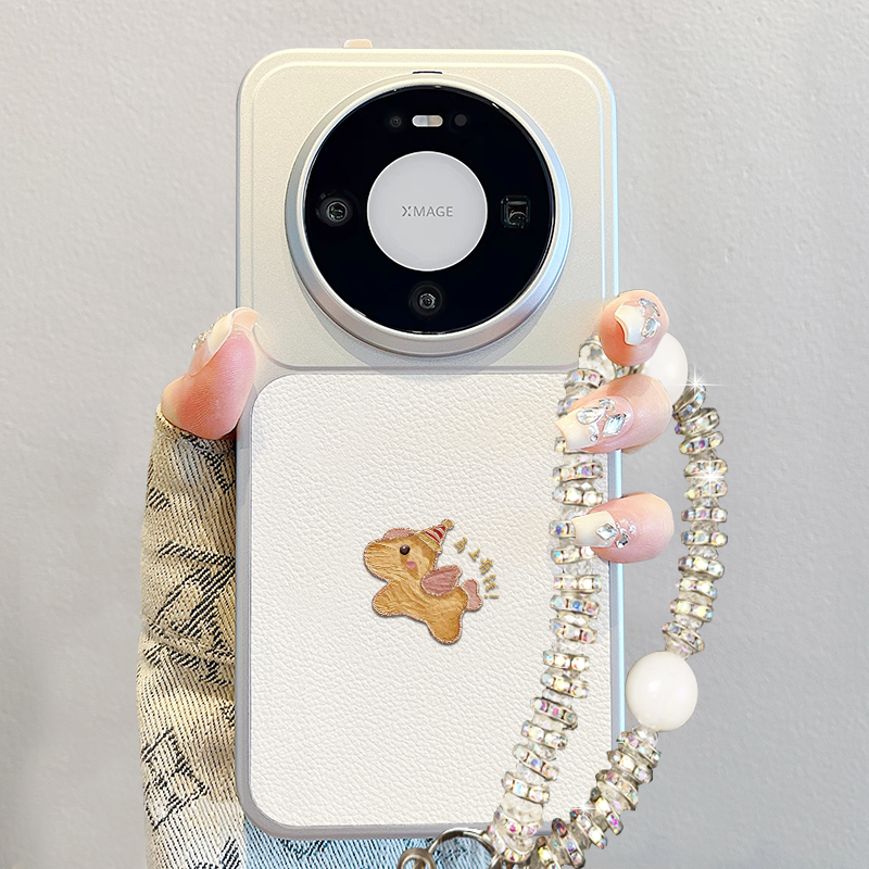 限定款适用华为mate80手机壳2026新款pura70pro马年promax撞色小羊皮mate60pro油画风卡通p80软硅胶m70pro+女