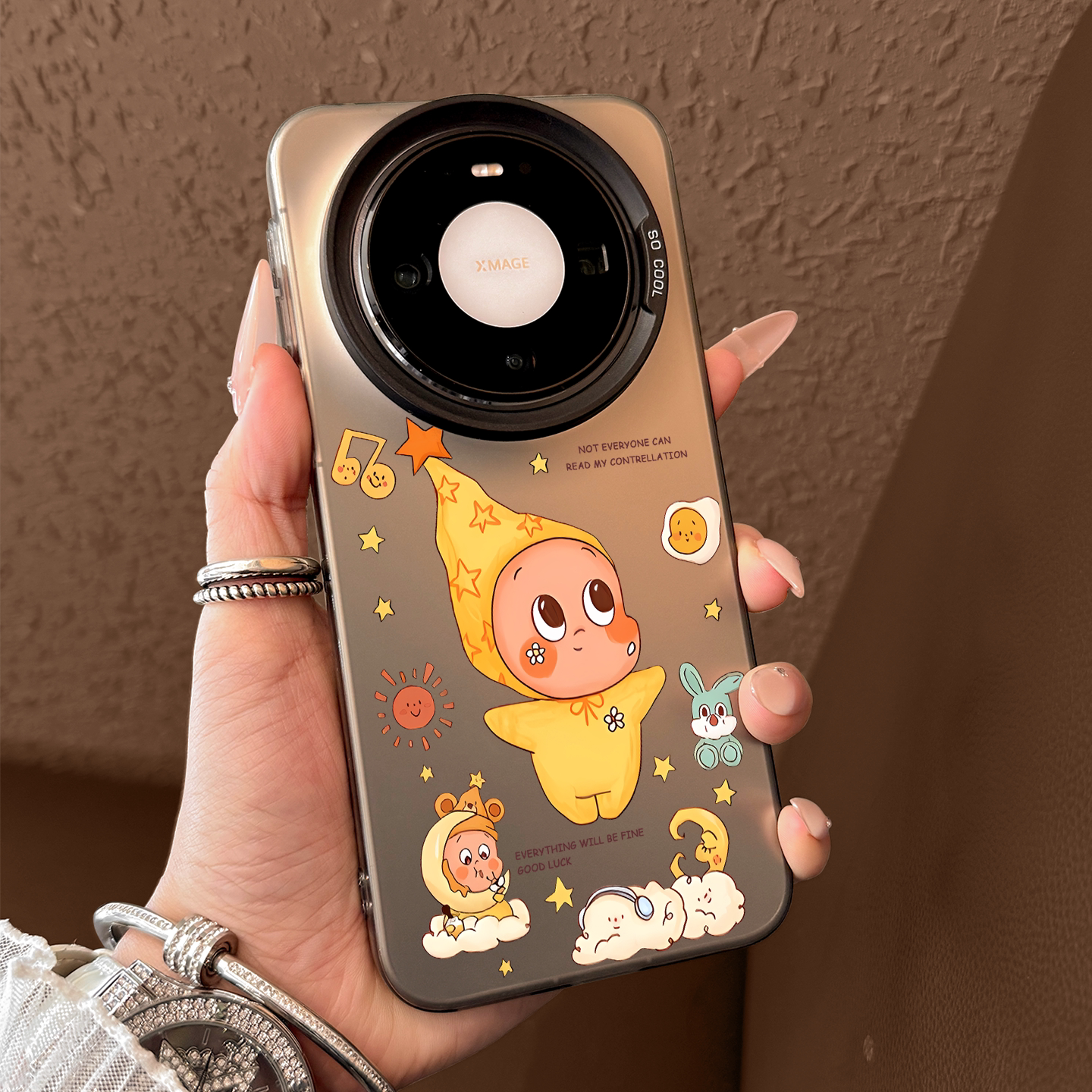 适用华为mate80手机壳2026新款卡通星星人mate70pro+超薄磨砂mt60高级感女50全包防摔40可爱30外promax保护套