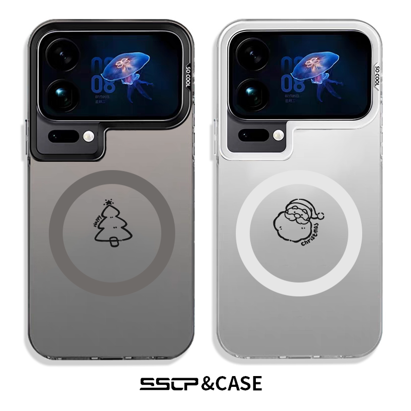 2026圣诞树适用小米17promax手机壳情侣新款xiaomi17超薄14简约15pro磨砂磁吸13硅胶防摔12超火节日ultra男女