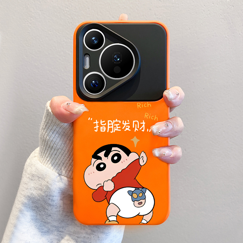 适用华为pura70pro手机壳2025新款p70个性卡通mate60小众70ultra液态硅胶软壳防摔pro+情侣p60pro女款50男40