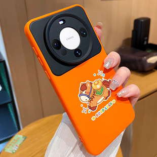 适用华为mate80promax手机壳2026新款 女Air红色40防摔ultra秋冬50 mate60pro马年可爱卡通pura70液态硅胶pro