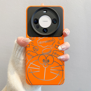 50机器猫 硅胶防摔软壳m40pro不撞款 叮当猫适用华为mate60pro手机新款 壳mate70可爱卡通pura70pro全包镜头pro