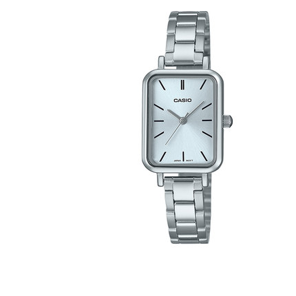 casio卡西欧手表女士小方块正品防水考试学生石英表LTP-V009D-2E