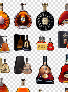 xo洋酒人头马hennessy酒图片 免扣透明素材 xo 洋酒 酒瓶