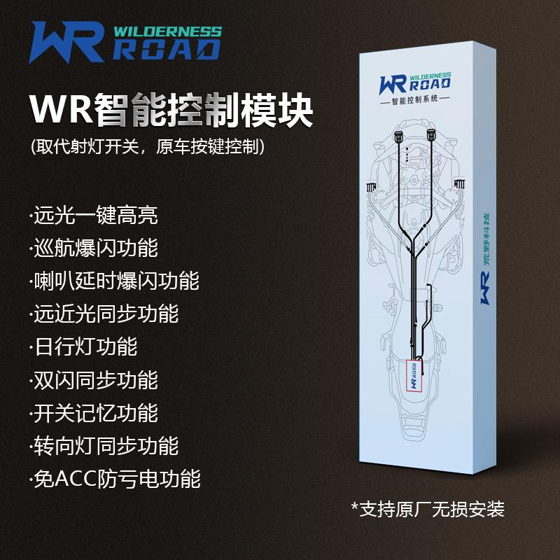 适用于gr射灯控制线WR智能线组1250ADV开关代ezcanR18控制 汽车零部件/养护/美容/维保 一键启动安装工时 原图主图