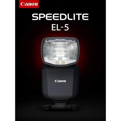 Canon/EL-5闪光灯多功能热靴EL5机顶灯EOS R3 R7 R6 II R7 R10 R8微单相机外接光外置高速