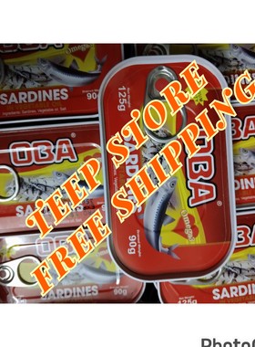 sardine oba sardines in vegetable oil 125g with omega3