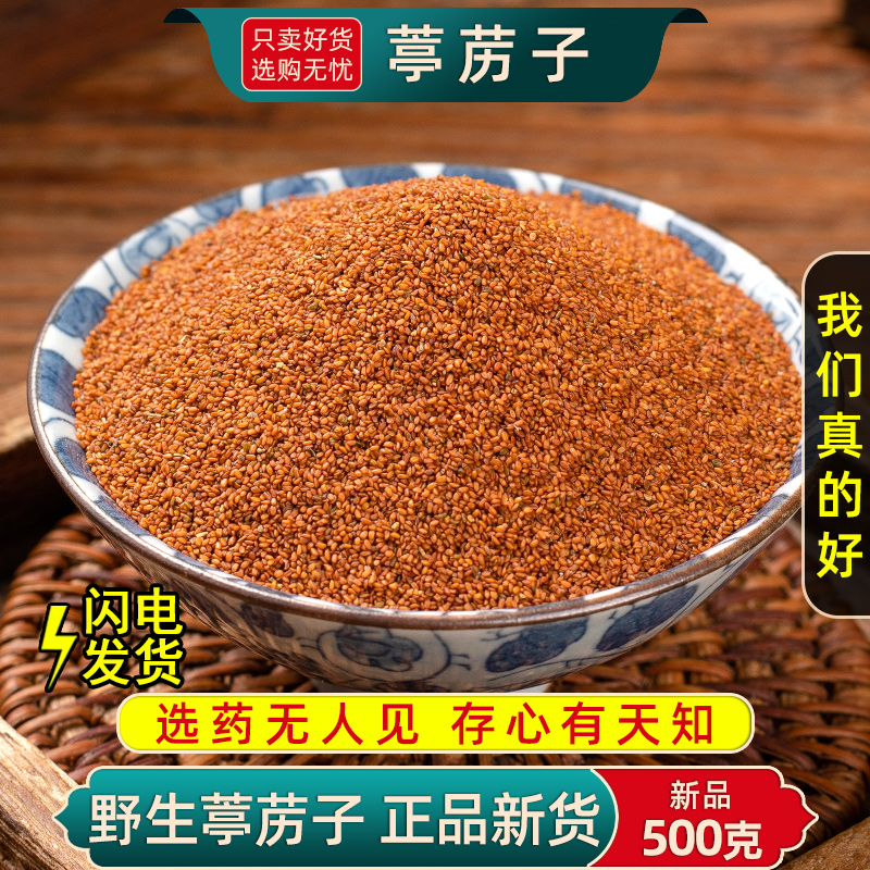 野生葶苈子中药材500g/250克甜葶苈力亭立子停力子葶苈籽南葶苈子