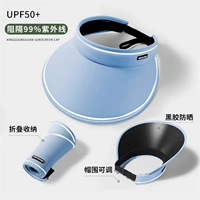 Синий. ★UPF50+ [Усовершенствованная складная конструкция ★ Блокирует УФ-лучи] Регулируется.