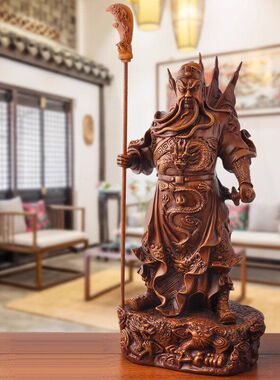 办公室招财供奉摆件家居摆设关公