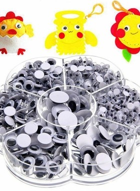 700PCS Self Adhesive Giant Wiggly Googly Eyes for DIY Art Cr