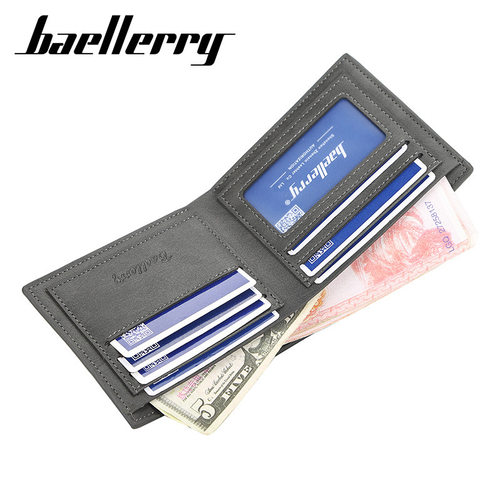 Men's short Korean version multi slot thin wallet票夹