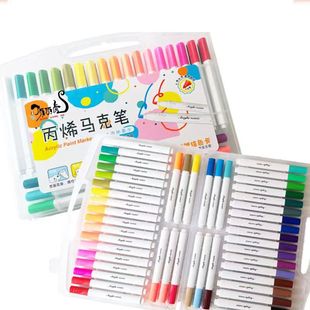 Acrylic marker pen 12/24/36/48 color painting creativi马克笔