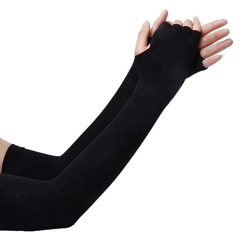 MOSQUITO REPELLENT ICE SLEEVE ANTI-MOSQUITO SUMMER MENS AND WOMENS SILK SLEEVE ANTI-ULTRAVIOLET HAND SLEEVE LENGTH SHORT CYCLING ARM PROTECTION SUNSCREEN SLEEVE