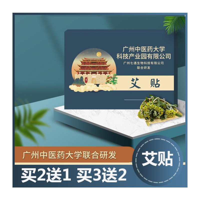 广州中医药大学艾腰贴草搭椎热