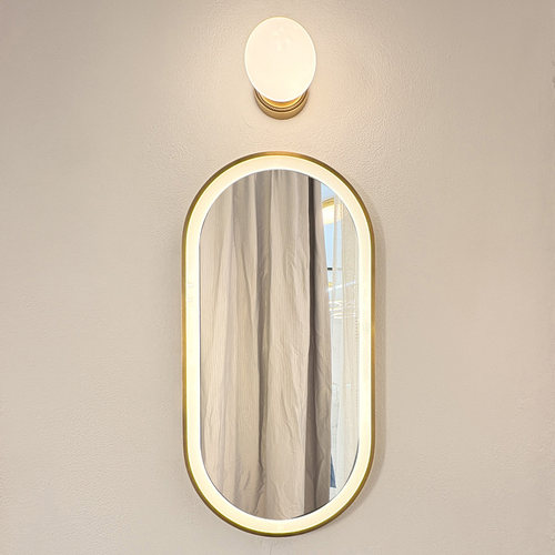 可定制黄铜法式复古中古风智能镜