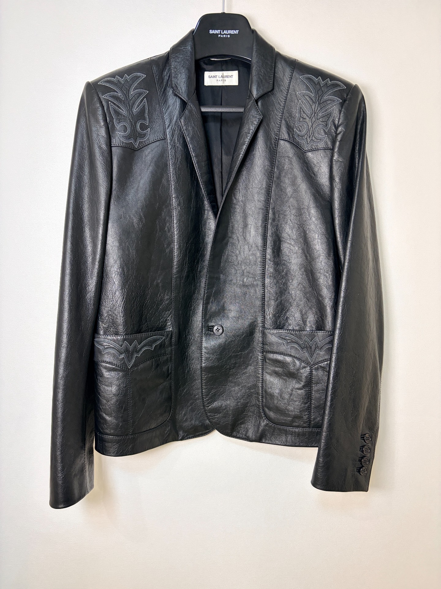 Saint Laurent SLP 19SS Runway Leather Jacket